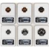 Image 2 : 1960 (6) Coin Proof Set NGC PF67