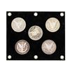 Image 2 : Set of (5) 1878 $1 Morgan Silver Dollar Coins - Assorted Variety