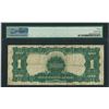 Image 2 : 1899 $1 Black Eagle Silver Certificate Note Fr.236 PMG Fine 12