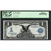 Image 1 : 1899 $1 Black Eagle Silver Certificate Note Fr.226a PCGS Gem New 65PPQ