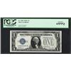 Image 1 : 1928A $1 Funnyback Silver Certificate Note Fr.1601 PCGS Gem New 65PPQ