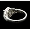 Image 3 : 18KT White Gold 1.40 ctw Diamond Ring