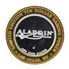 Image 1 : .999 Silver Aladdin Resort Casino $10 Limited Edition Casino Gaming Token