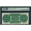 Image 2 : 1872 $20 State of South Carolina Obsolete Note PMG Gem Uncirculated 65EPQ