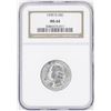 Image 1 : 1939-D Washington Quarter Silver Coin NGC MS64