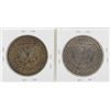 Image 2 : Lot of (2) 1897-S $1 Morgan Silver Dollar Coins