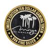 Image 1 : .999 Silver The Mirage Las Vegas, Nevada $10 Limited Edition Casino Gaming Token