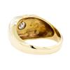 Image 3 : 14KT Yellow and White Gold 0.35 ctw Diamond Ring