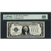 Image 1 : 1928 $1 Funnyback Silver Certificate Note Fr.1600 PMG Extremely Fine 40