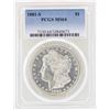 Image 1 : 1881-S $1 Morgan Silver Dollar Coin PCGS MS64