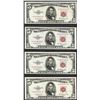 Image 1 : Lot of (4) 1953 $5 Legal Tender Notes