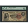 Image 1 : 1886 $2 Hancock Silver Certificate Note Fr.243 PMG Very Good 8