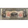 Image 1 : 1901 $10 Bison Legal Tender Note