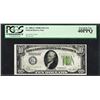 Image 1 : 1928B $10 Federal Reserve Note Light Green Seal Fr.2002-G PCGS Extremely Fine 40