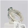 Image 5 : 14KT White Gold 1.85 ctw Fancy Blue Diamond Wedding Engagement Ring