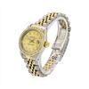 Image 2 : Rolex 18KT Two Tone Gold Datejust Ladies Wristwatch