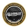 Image 1 : .999 Silver Aladdin Resort Casino $10 Limited Edition Casino Gaming Token