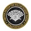 Image 2 : .999 Silver Stratosphere Las Vegas, NV $10 Casino Limited Edition Gaming Token