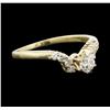 Image 2 : 14KT Yellow Gold 0.55 ctw Diamond Ring