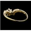 Image 3 : 14KT Yellow Gold 0.55 ctw Diamond Ring