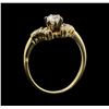 Image 4 : 14KT Yellow Gold 0.55 ctw Diamond Ring