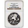 Image 1 : 1989-P China 10 Yuan Panda Silver Coin NGC PF69 Ultra Cameo