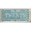 Image 2 : 1864 $20 Confederate States of America Note