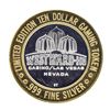 Image 2 : .999 Silver Westward Ho Casino Las Vegas, NV $10 Limited Edition Casino Gaming T