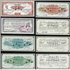 Image 1 : Set of (8) 1907 San Francisco Clearing House Stock Certificates