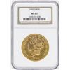 Image 1 : 1893-S $20 Liberty Head Double Eagle Gold Coin NGC MS61
