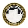 Image 2 : .999 Silver The Venetian Las Vegas Nevada $10 Casino Limited Edition Gaming Toke
