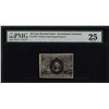 Image 1 : March 3, 1863 Second Issue 10 Cent Fractional Currency Note PMG Very Fine 25