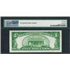 Image 2 : 1934 $5 Silver Certificate Note Fr.1650 PMG Choice About Uncirculated 58EPQ