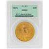 Image 1 : 1924 $20 St. Gaudens Double Eagle Gold Coin PCGS MS64