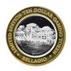 Image 2 : .999 Silver Bellagio Las Vegas Nevada $10 Casino Limited Edition Gaming Token
