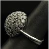 Image 5 : 14KT White Gold Flower Design 2.50 ctw Diamond Ring