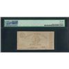 Image 2 : 1863 5 Cent State of North Carolina Obsolete Note PMG Choice About Uncirculated