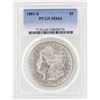 Image 1 : 1881-S $1 Morgan Silver Dollar Coin PCGS MS64