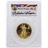 Image 2 : 1989-P $25 American Gold Eagle Proof Coin PCGS PR69DCAM Reagan Legacy Series