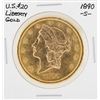 Image 1 : 1890-S $20 Liberty Head Double Eagle Gold Coin