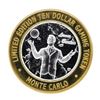 Image 2 : .999 Silver Monte Carlo Resort & Casino Las Vegas, NV $10 Limited Edition Gaming