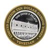Image 1 : .999 Silver The Venetian Las Vegas Nevada $10 Casino Limited Edition Gaming Toke