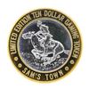 Image 2 : .999 Silver Sam's Town Las Vegas $10 Limited Edition Casino Gaming Token