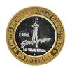 Image 1 : .999 Silver Stratosphere Las Vegas, NV $10 Casino Limited Edition Gaming Token