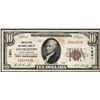 Image 1 : 1929 $10 Peoples-First National Bank of Charleston Currency Note CH# 1621