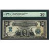 Image 1 : 1899 $2 Silver Certificate Note Fr.258 PMG Very Fine 20