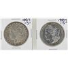 Image 1 : Lot of (2) 1887-S $1 Morgan Silver Dollar Coins