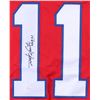 Image 2 : Mike Gartner Signed Capitals Jersey Inscribed "HOF 01" (JSA COA)