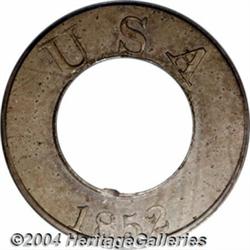 1852 PG$1 Gold Dollar, Judd-140, Pollock-167,