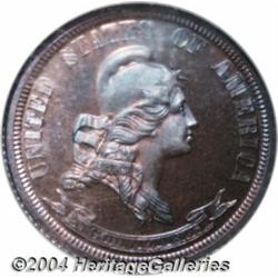 1869 25C Standard Silver Quarter Dollar,
